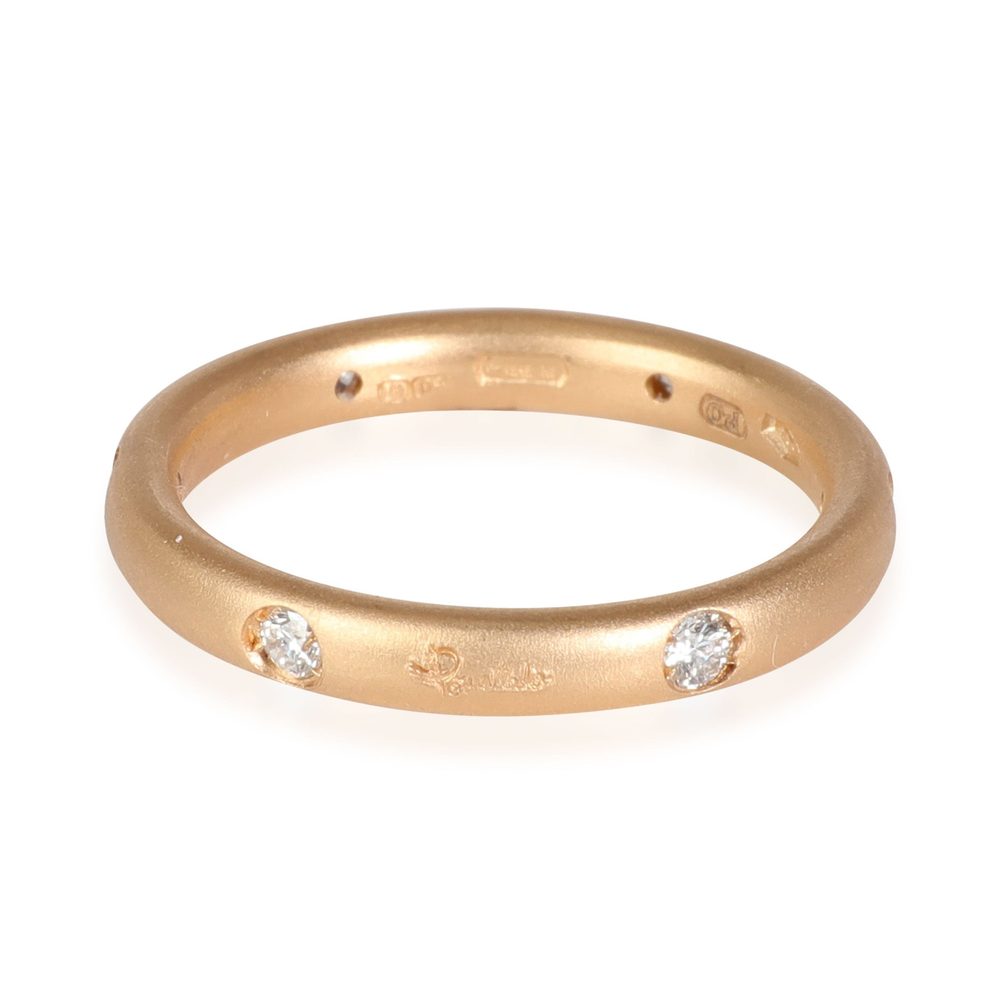 Pomellato Lucciole Diamond Band in 18k Rose Gold 0.13 CTW